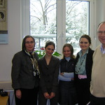 Mit Prof.Dr. W. v. Hahn und Prof.Dr. V. Ghengea (Rumnien)
